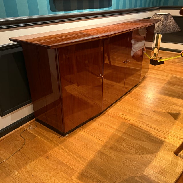 Brown Henredon Brazilian Daniela Wood Sideboard For Sale - Image 8 of 11