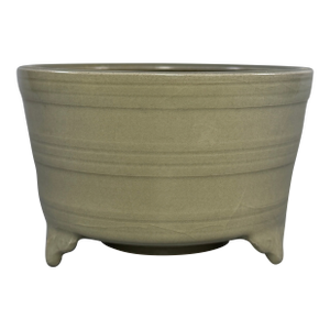 Vintage‑Style Chinese Longquan Celadon Tripod Censer