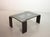 1970s Rectangular Black Lacquered Plywood Coffee Table with Smoked Glass Panel by Åke Fribyter, 1970s For Sale - Image 5 of 16