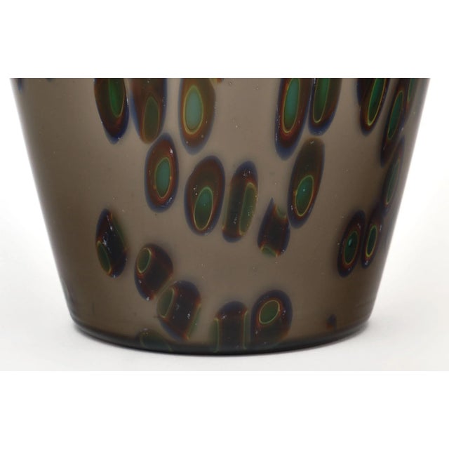 Vintage Murano Glass “Murrine” Vase For Sale - Image 9 of 10