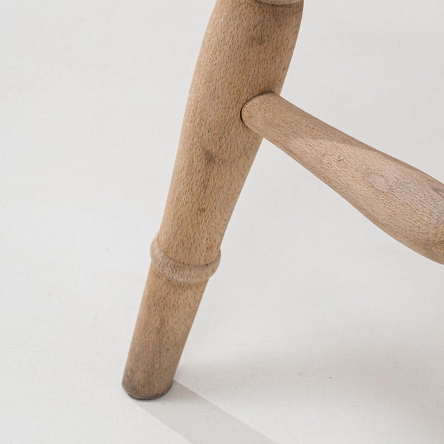 20th Century English Oak Dining Chairs With Seat Cushions - Set of 4 For Sale In Greensboro - Image 6 of 18