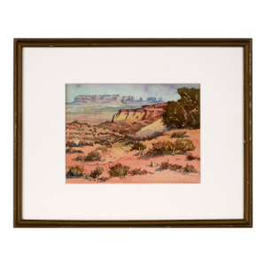 "Monument Valley Arizona" - Desert Landscape by Albert DeRome