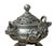 Chinese Silver Color Round Dragon Theme Incense Burner Display Art For Sale - Image 15 of 18