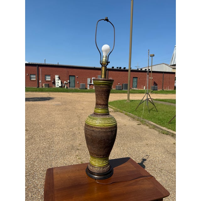 Vintage Bitossi Ceramic Lamp For Sale - Image 6 of 8