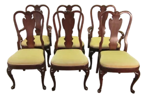 Pennsylvania House Set of Six Solid Cherry Dining Chairs