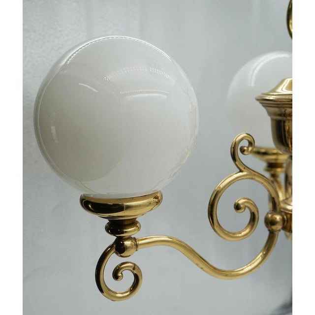 Vintage Art Deco Style Chandelier For Sale - Image 6 of 11