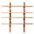 French Oak B17 Bibliothèque Wall Unit Shelf by Pierre Chapo For Sale