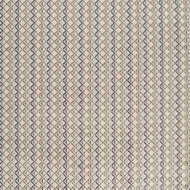 Harlequin Boka Fabric in Graphite/Glacier For Sale