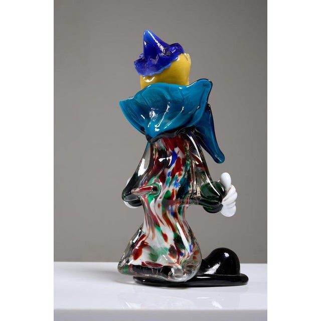 Mid-Century Murano Glass Clowns Figurines, 1950s, Set of 5 For Sale - Image 4 of 18