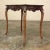 19th Century French Regence Walnut End Table ~ Side Table For Sale - Image 4 of 13