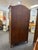 French 1950s Pair of Kindel "Beauclair" French Louis XV Style Walnut Chifferobes With Silk Panels For Sale - Image 3 of 18