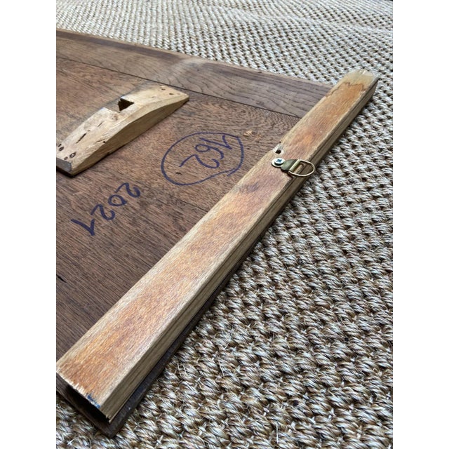 Jérôme Mesnager, Homme en blanc, 2021, Gouache on Wood Panel For Sale - Image 6 of 7