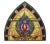 Beaux-Arts Antique Stained Glass Window - Beaux Arts Style For Sale - Image 3 of 3