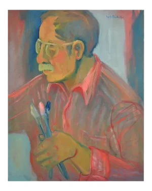 Artist and His Tools by Molly Brubaker