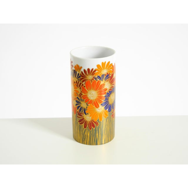 Vintage Porcelain Vase by Rosamonde Nairac for Rosenthal Studio-Linie, 1980s For Sale - Image 6 of 17