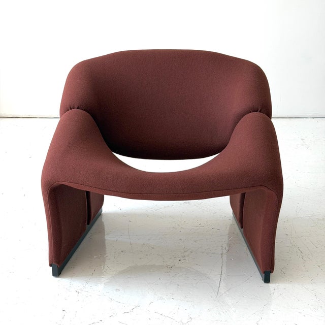 Red Groovy Chairs by Pierre Paulin for Artifort For Sale - Image 8 of 9