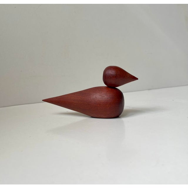 In the style of Hans Bølling and Kristian Vedel comes this very finely turned minimalist bird ornament. Executed in solid...