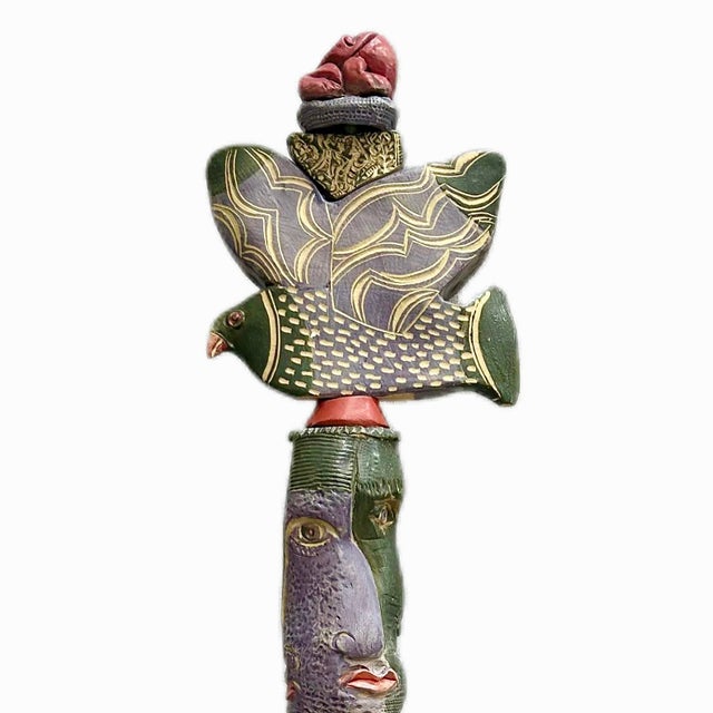 The title carries Zimmerman's philosophy of making as well as any phrase could. Each element in this totem has its own...