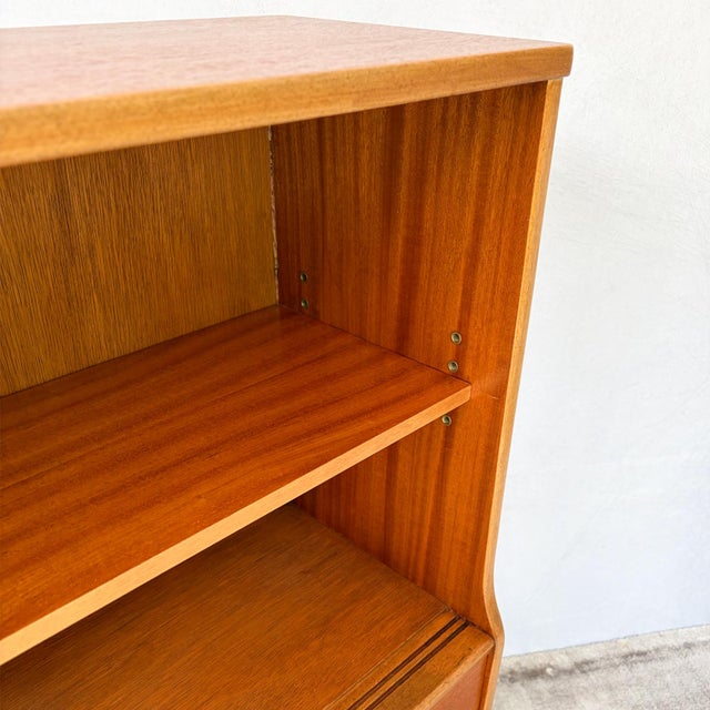 Wood Mid-Century Teak Glazed Display Cabinet from Jentique, 1960s For Sale - Image 7 of 12