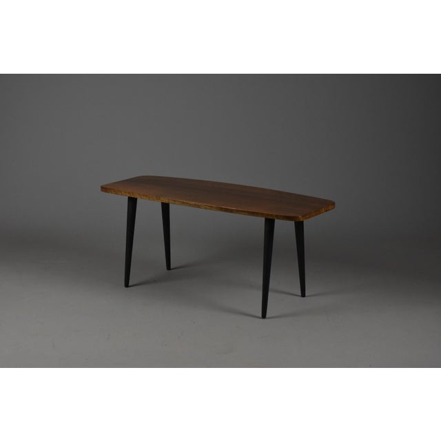 Presenting a classic “jamnik” coffee table from the 1960s, meticulously restored to its original splendor. This vintage...