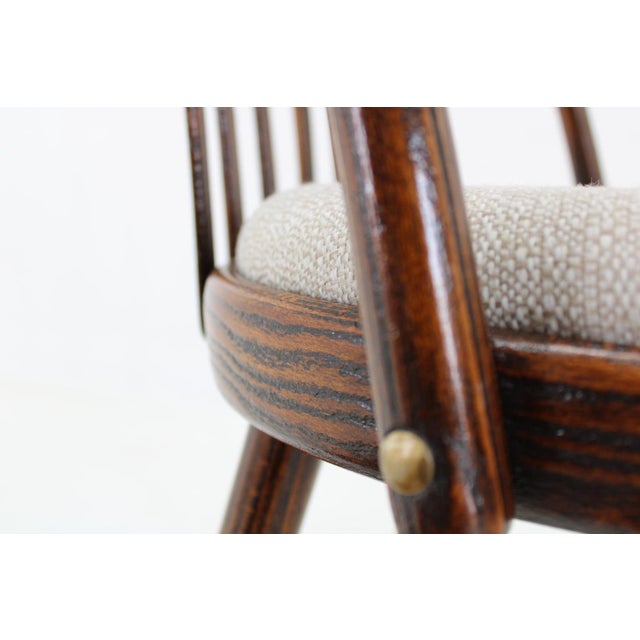 Beech Dining Chairs by Antonin Suman for Thonet, 1960s, Set of 6 For Sale - Image 15 of 18