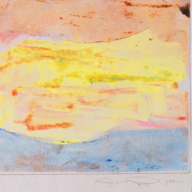 Signed lower right, 'Miklos Pogany' and dated '1987'; titled lower left, 'Flight to Byzanthium'. Additionally signed...