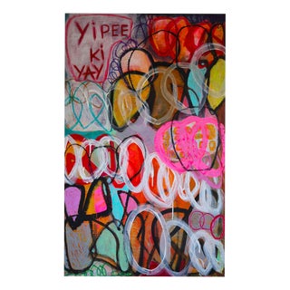 Mr Garcia, YIPEE-KI-YAY, 2025, Acrylic Painting on Canvas For Sale
