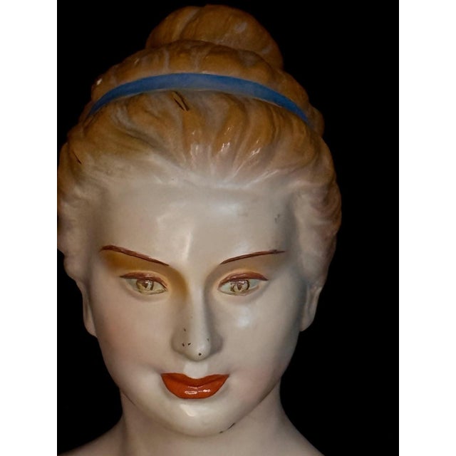 Antique Medical Human Anatomy Dissected Teaching Female German Model Hand Painted For Sale - Image 13 of 18