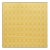 Schumacher Hix Fabric in Yellow For Sale