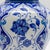 Handmade Ceramic Faceted Ginger Jar (30cm) – Classic Blue & White Lotus Pattern – Large Lidded Decor For Sale - Image 4 of 9