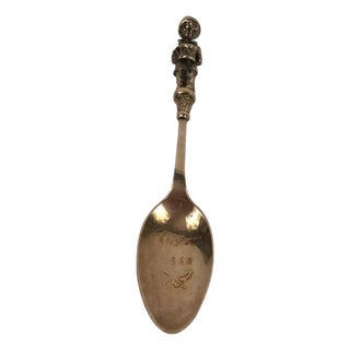 Vintage 1980 Reed & Barton Christmas Silverplate Collector Spoon For Sale