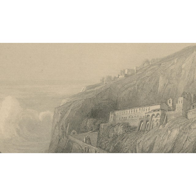 Paper After W. L. Leitch, Amalfi Coast, 1838, Engraving For Sale - Image 7 of 10