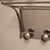French Art Deco Chromed Coat Rack with Mirror, 1940s For Sale - Image 4 of 8