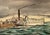 Original 1932 John Wenger Watercolor "Coney Island in Winter" For Sale - Image 12 of 12