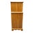 Link Taylor Countryside Collection Solid Oak Early American Rustic 42" Chest on Chest 6606 For Sale - Image 12 of 13