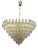 Large Murano Glass Poliedri Chandelier, Italy, 1970s For Sale