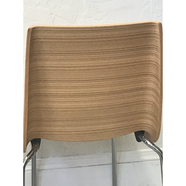 Biagio Cisotti, Sandra Laube for Plank Millefoglie Chairs - Set of 6 For Sale - Image 10 of 13