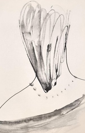 Picasso, Woman from Behind, Lithograph, 1957