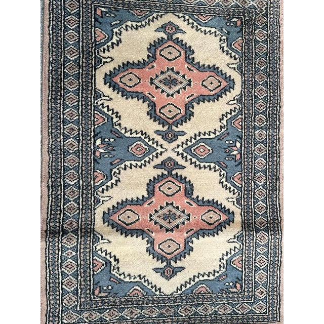Small Vintage Pakistani Rug, 1980s For Sale - Image 9 of 12