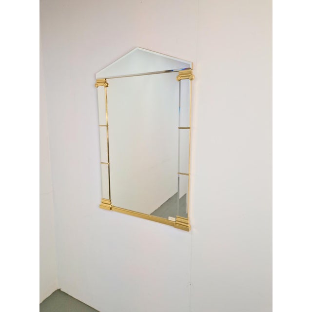 1970s Hollywood Regency Gilded Mirror from Deknudt, Belgium, 1970 For Sale - Image 5 of 18