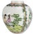 Chinese Hand Painted Porcelain Famille Rose Ginger Jar For Sale - Image 4 of 13