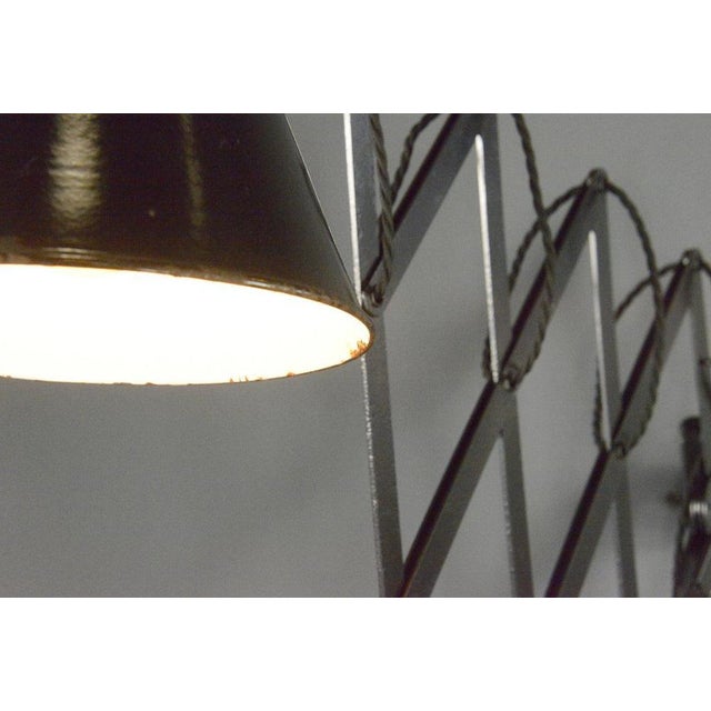 Modernist Scissor Lamp by Wilhelm Bader, 1930s For Sale - Image 10 of 14