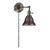 Chapman & Myers for Visual Comfort Signature Boston Swing Arm in Bronze with SLE Shade For Sale