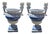 Hand-Painted Italian Garden Urns, 1950s, Set of 2 For Sale