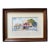 Small Framed Watercolor of Beach Store in Port Lavaca, Texas For Sale