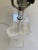 Vintage 1970s Stacked Lucite Helix Twist Spiral Table Lamp For Sale - Image 9 of 12