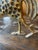 Metal Contemporary Rooster Sculpture in Brass For Sale - Image 7 of 8