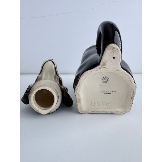 Early 20th Century 1930's Dachshund Pitcher For Sale - Image 5 of 12