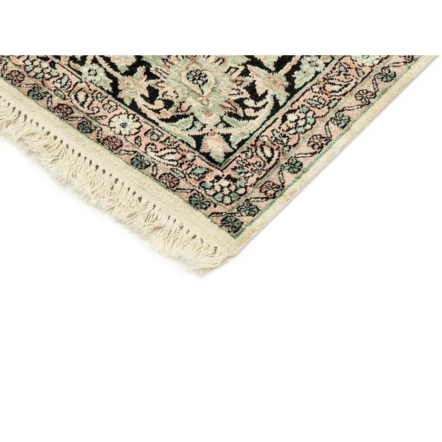 Vintage Silk Rug, 1960s For Sale - Image 11 of 13