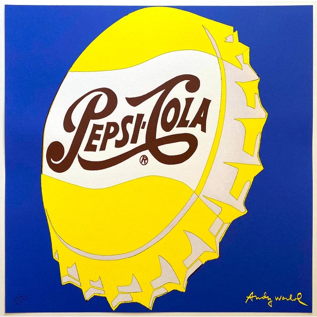 Andy Warhol Vintage 1986 Limited Edition Large Fine Art Lithograph Print " Pepsi - Cola " 1962 For Sale - Image 13 of 13